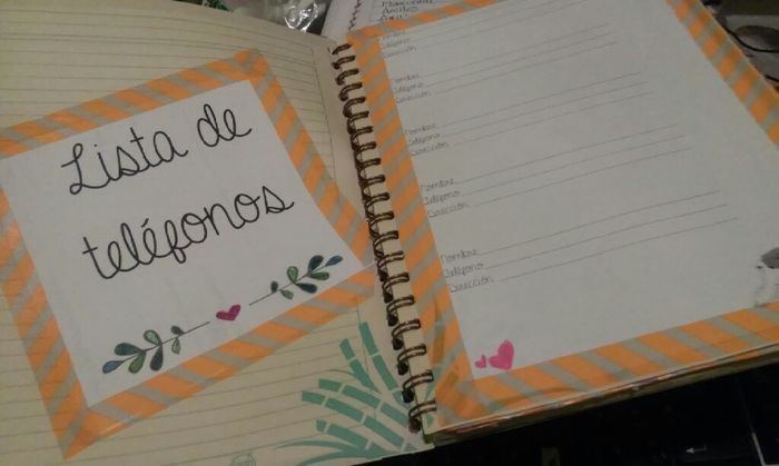 Mi agenda diy...ya casi lista - 2