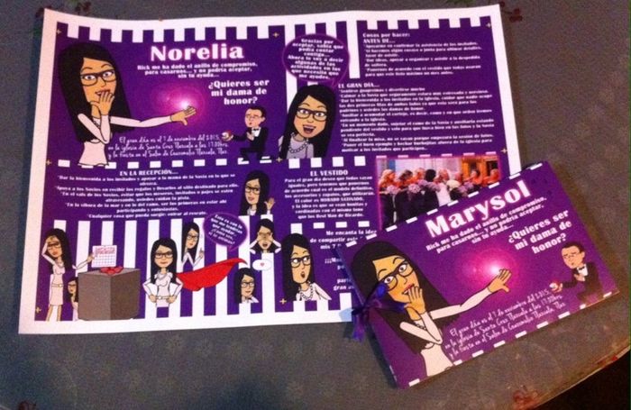 Invitaciones para damas de honor ¡¡listas!! - 6