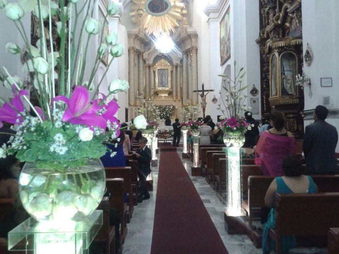 iglesia decorada