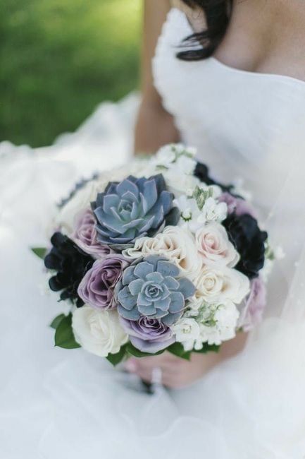 Ramos de novia con suculentas 💚🌸💚 - 4