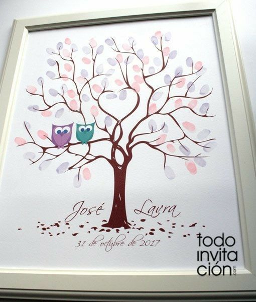 Firmas, huelas de árbol y más ideas. - 5