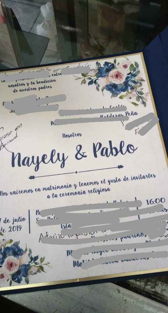 Invitaciones casi listas!!! - 2