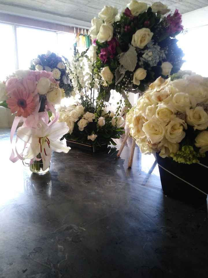 Las flores de nuestra boda. - 8
