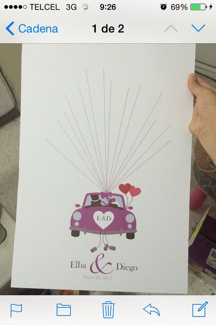 Nuestro carro de huellas :) - 1