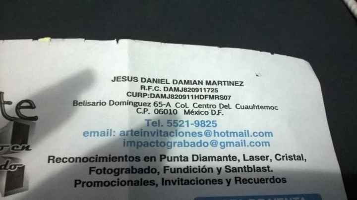 Invitaciones