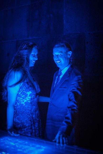 Este fue un experimento con las luces 