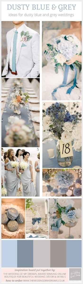 paleta de colores boda