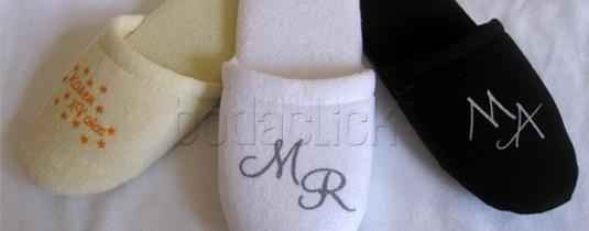 pantuflas boda
