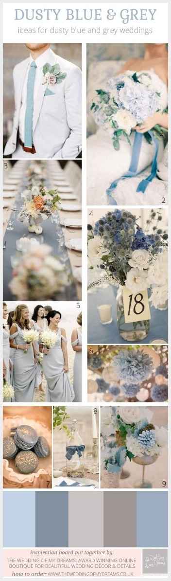 Gris en bodas