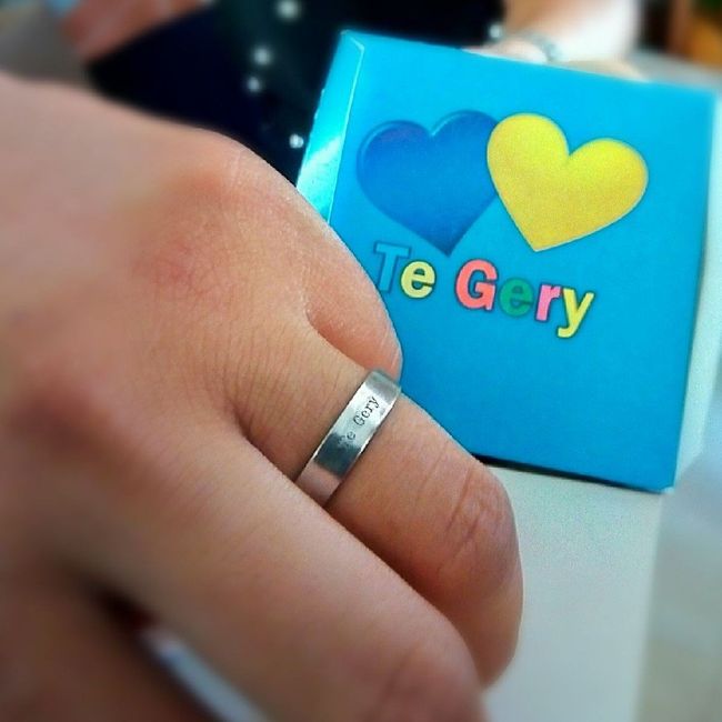 Regalo al novio en la pedida - 1