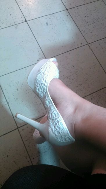 Avances a 57 días... lo zapatos - 2