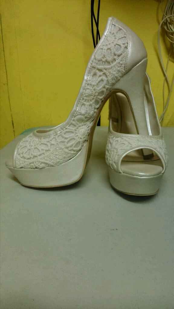 Avances a 57 días... lo zapatos - 1