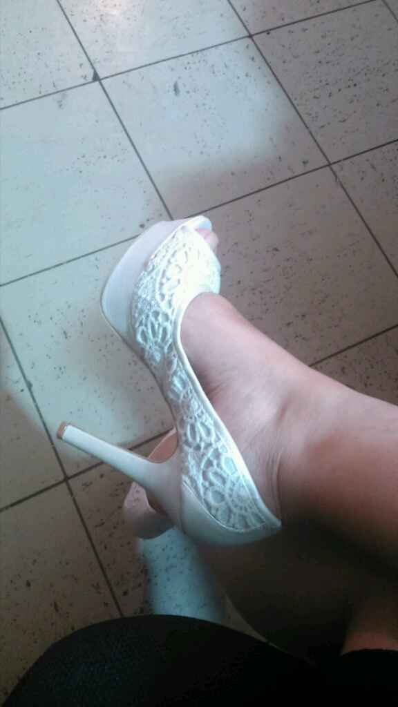 Avances a 57 días... lo zapatos - 2