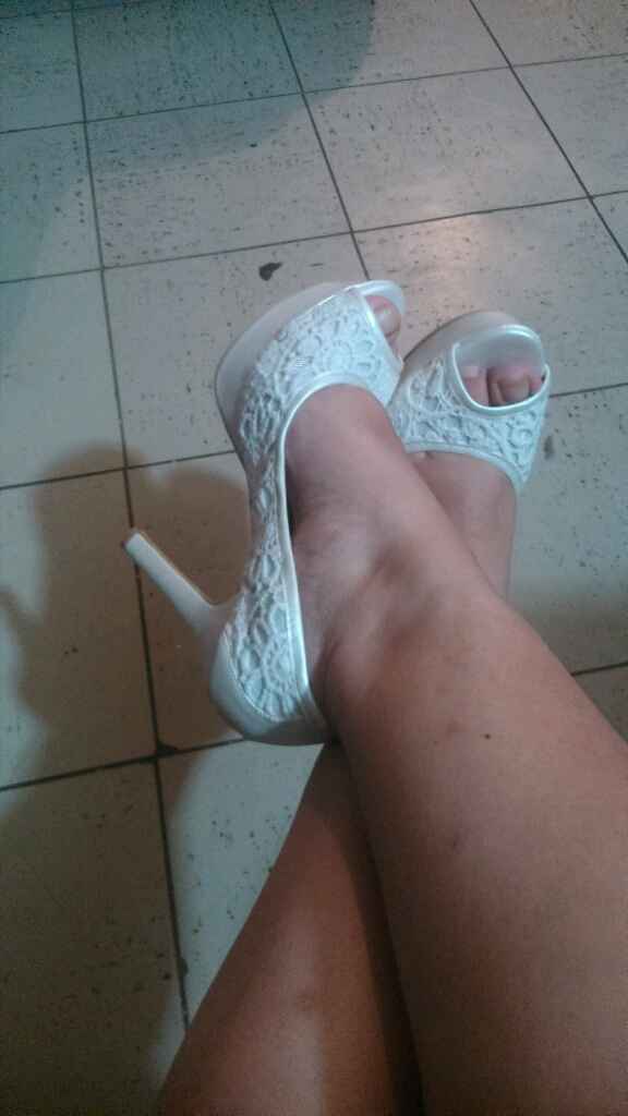 Avances a 57 días... lo zapatos - 3