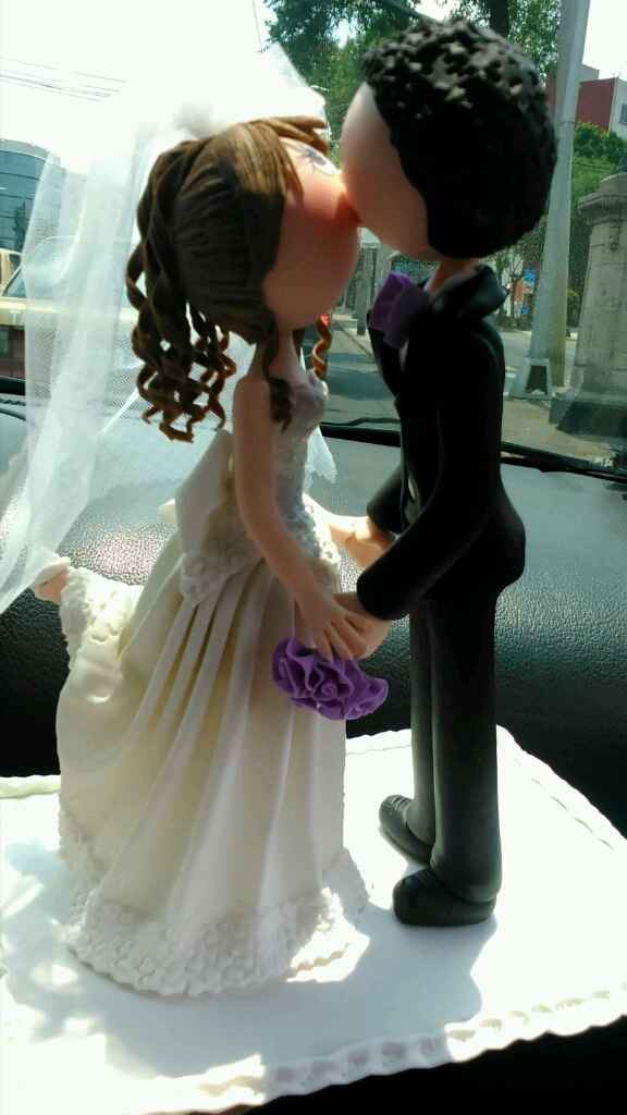 Mis muñequitos para decorar el pastel :) - 5