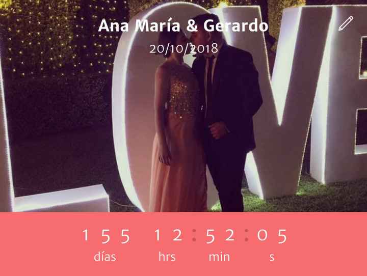 155 dias, que nervios!