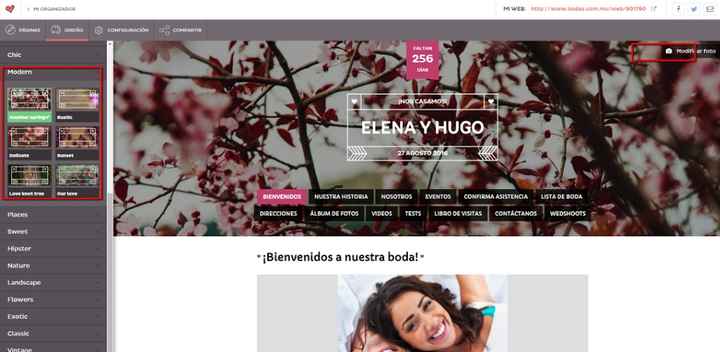 Nueva web de boda ¿ya la vieron?