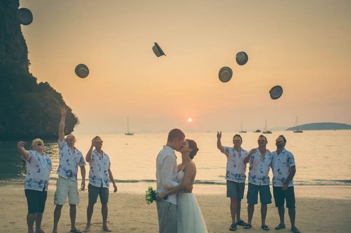 ¡Vivan los recién casados!