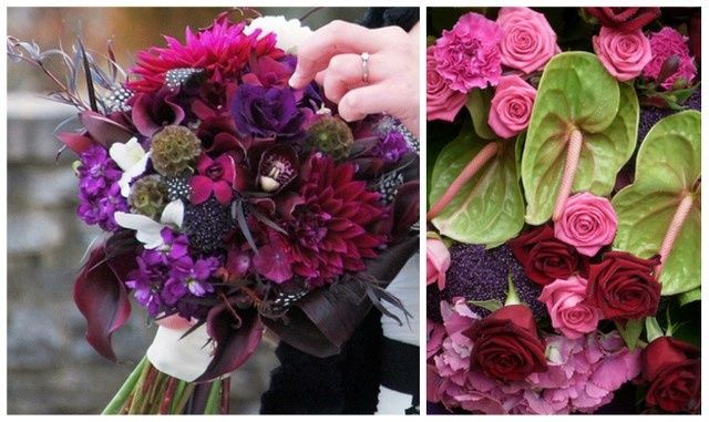 Lleva los colores del invierno con flores exóticas