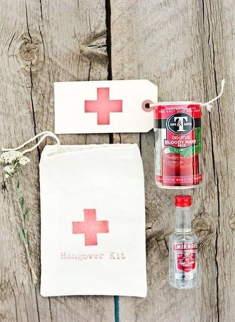 Kits para la resaca post-boda