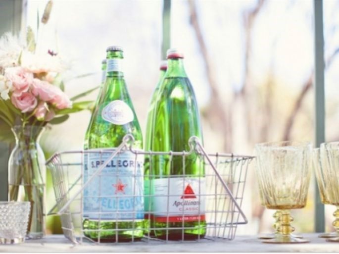 Decoración con botellas