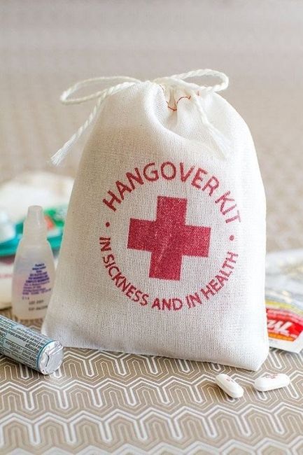 Kits para la resaca post-boda 
