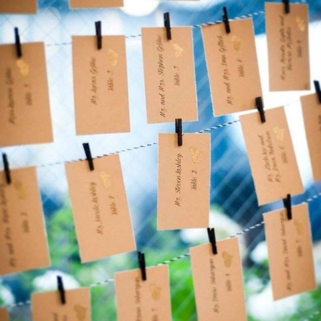 Ideas originales para tu seating plan 4