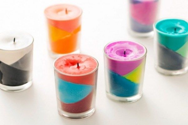 Velas crayolas