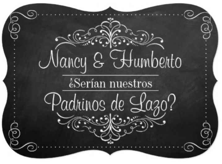Invitación Padrinos