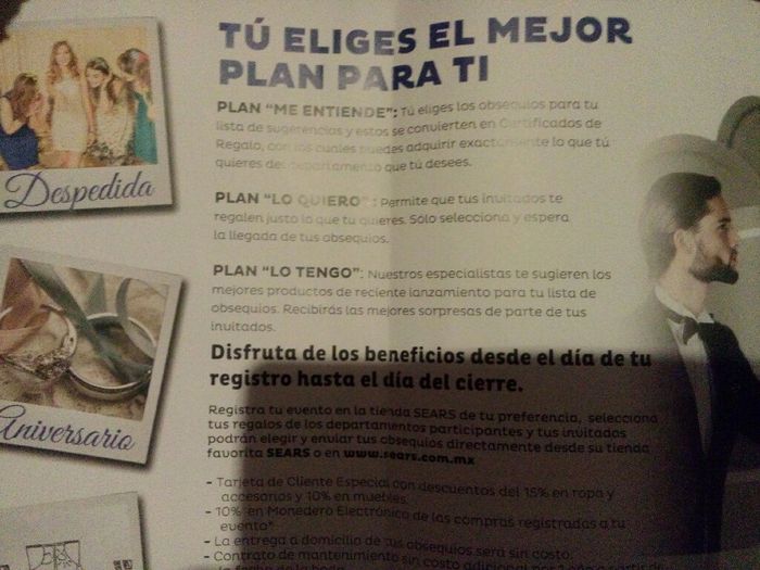 Mesa de regalos en sears - 2