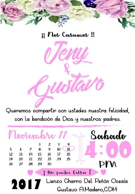 Invitacionrs dye - 1