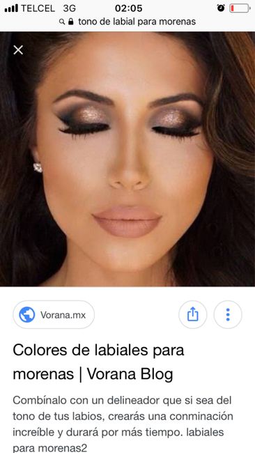 Prueba de maquillaje y peinado - 1