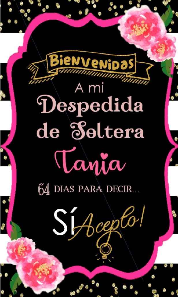 Mi despedida de soltera 🖤💖🖤 - 1