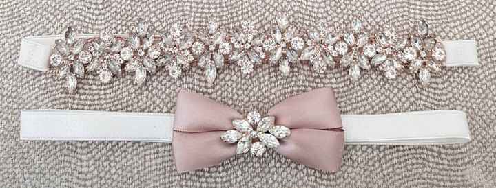 La tradicional liga de novia, yo ya tengo la mía! 💞 - 2