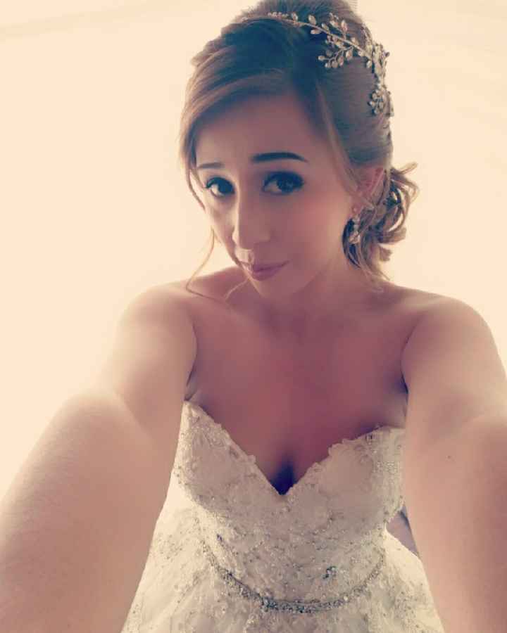 Novia Millenial...#selfiebride. Min antes de dar el si acepto 💫👰🏼💫 - 1