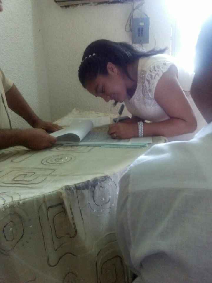 Nuestras fotos en el registro! :) - 4