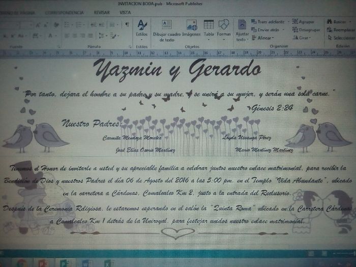 Invitaciones!!!! - 2
