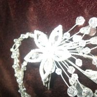 tocado de pedreria elegante