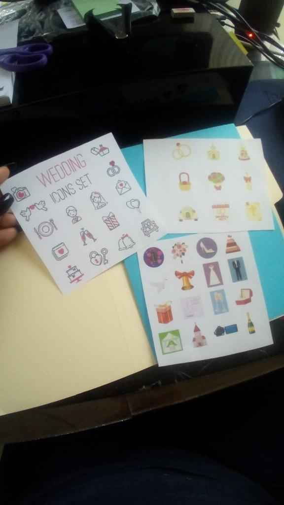 iconos para agragar al check list y se vea más ilustrado