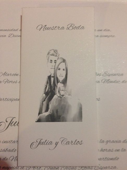 A 40 días de nuestro gran día, las invitaciones!! - 3