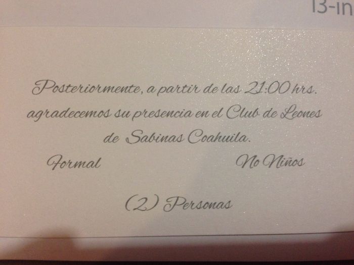 A 40 días de nuestro gran día, las invitaciones!! - 4