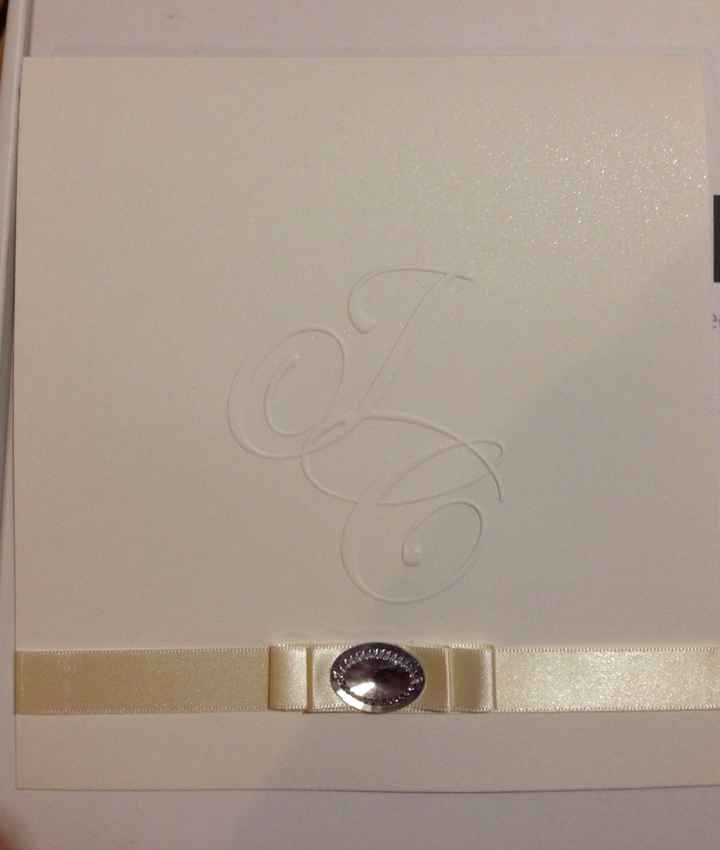 A 40 días de nuestro gran día, las invitaciones!! - 1