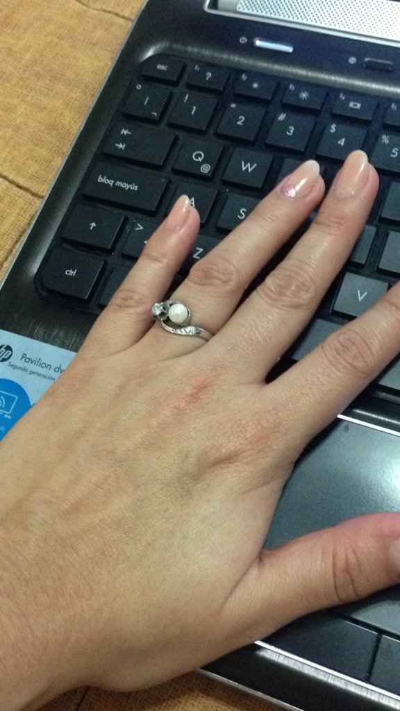 ¿cuál fue la última foto que le tomaron a su anillo? 💍 - 1