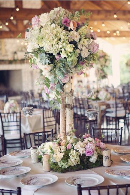 ¿que estilo de centros de mesas les gusta mas bajos o altos? - 1