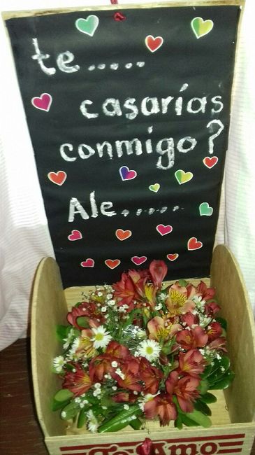  ¿cómo les pidieron matrimonio o cómo lo están planeando? - 1