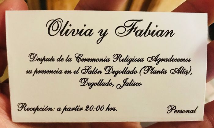 Ya tenemos invitaciones! ❤️📜 - 1