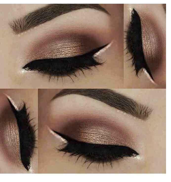 Maquillaje :sombra aquí y sombra allá - 1