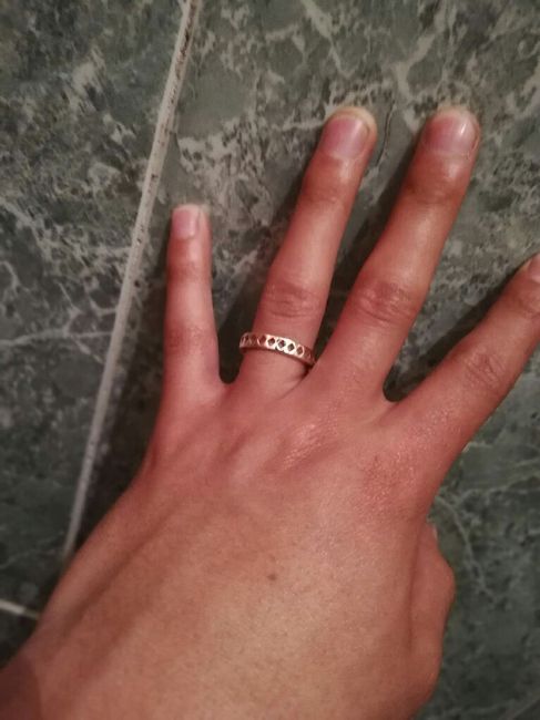 Si hubieras podido elegir el anillo de compromiso.. - 1