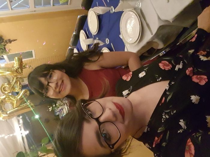 con mi hermana 