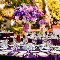 Decoración morado